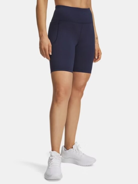 Under Armour Pants - 🌺 🌺 Under Armour Women’s Navy Blue Bike Shorts Size Large